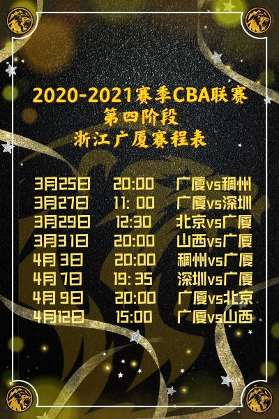 CBA赛程第三阶段赛程表 最新赛程安排-第2张图片-www.211178.com_果博福布斯